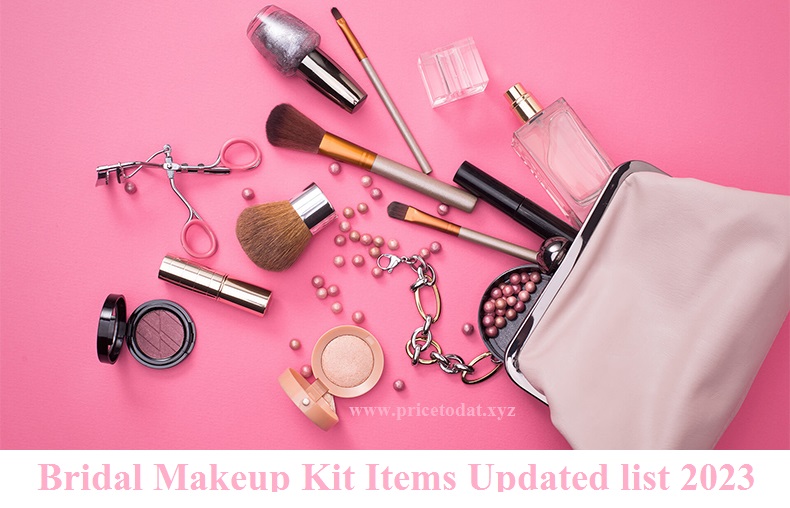 Bridal Makeup Kit Items Updated list 2023