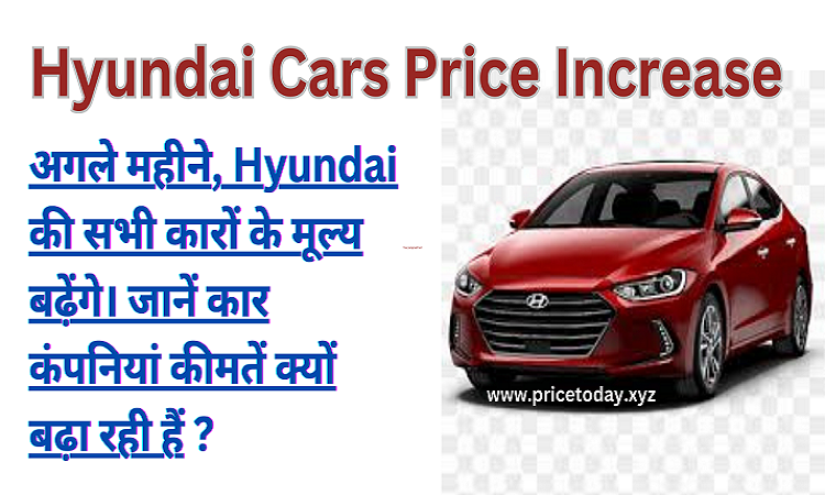 Hyundai Cars Price Increase